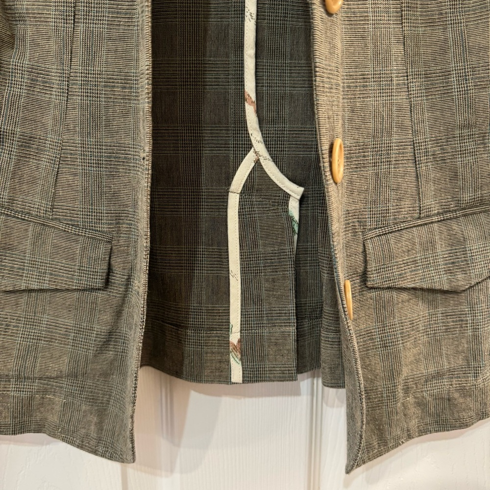 Women's Eddie Bauer Glen Plaid Blazer - Picture 14 of 16